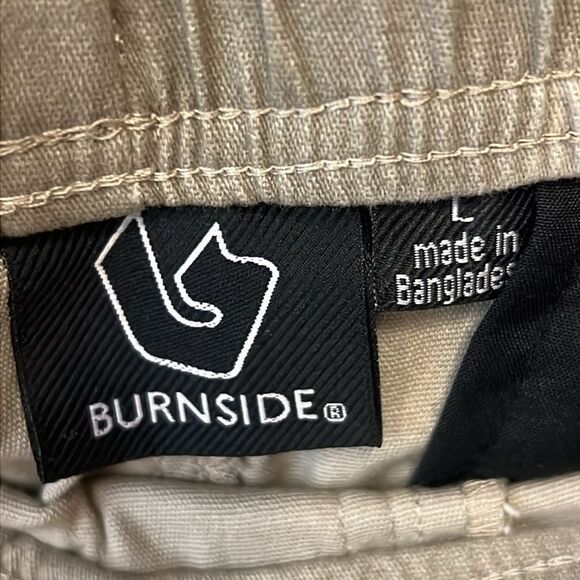 Burnside Men's Olive Tie Dye Jogger Pants L - Picture 4 of 7